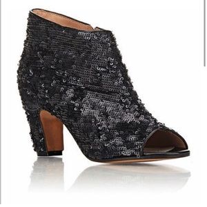 Maison Martin Margiela Sequin Black Boots 38.5 - image 1